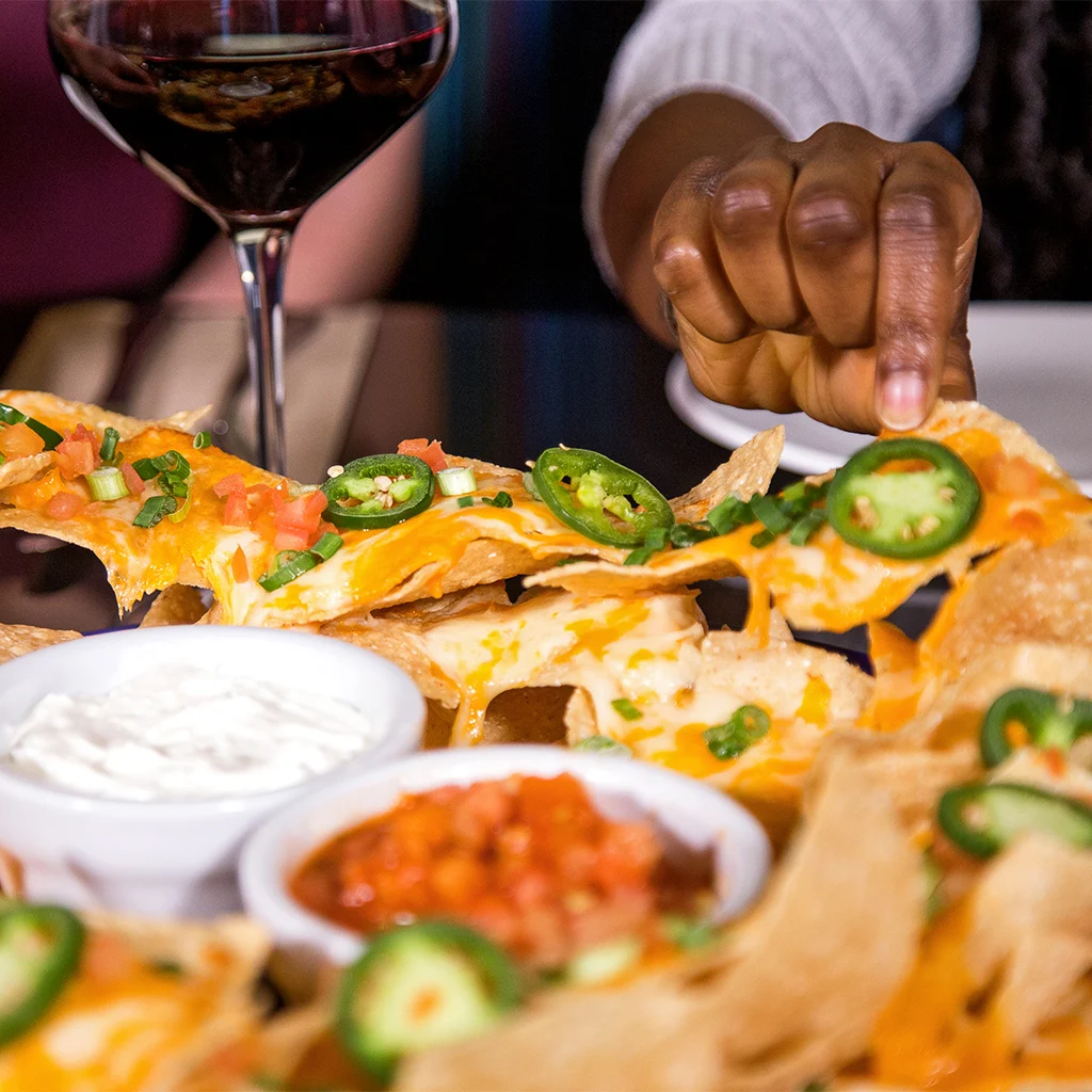 Double Cheese Nachos