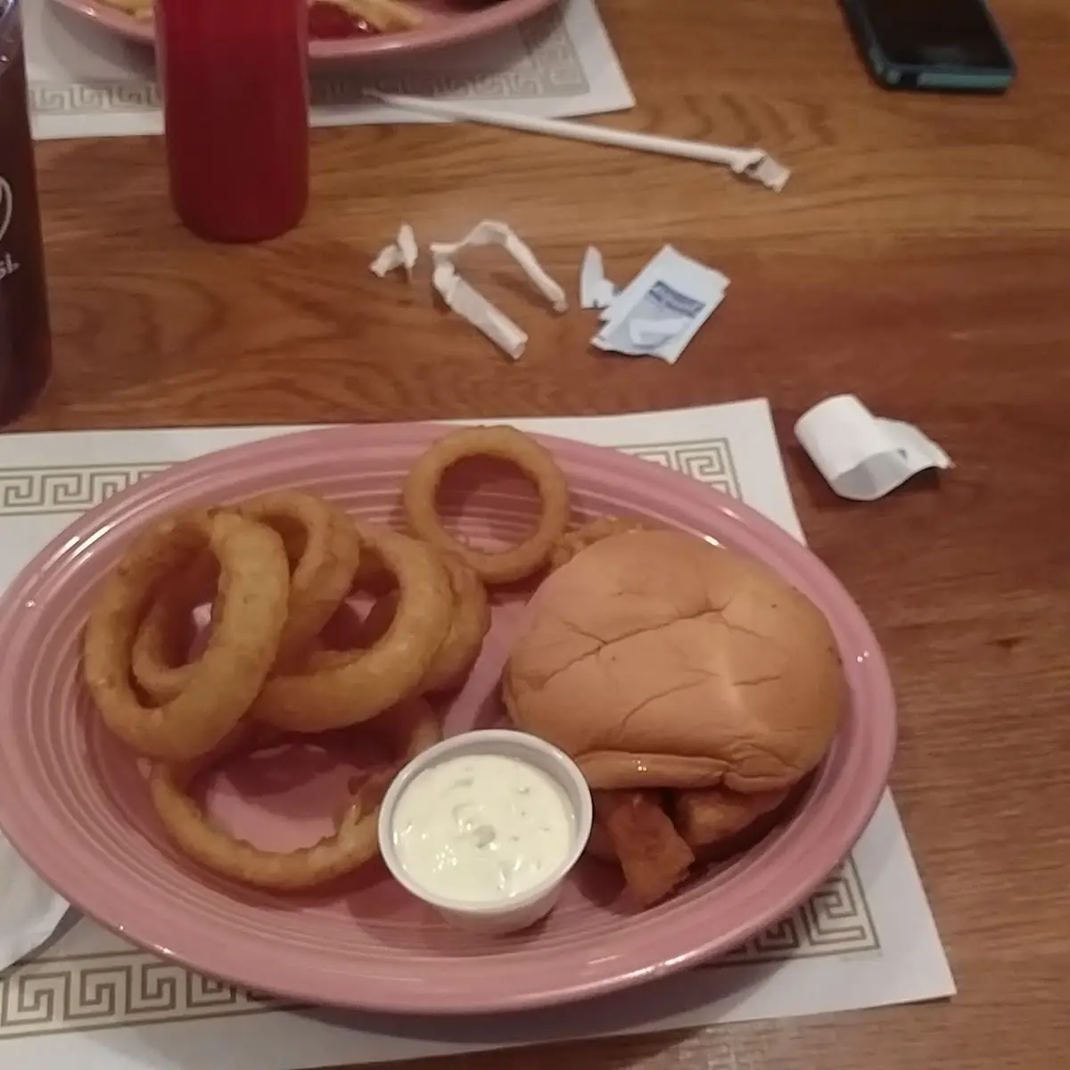 Fish and Onion Rings
