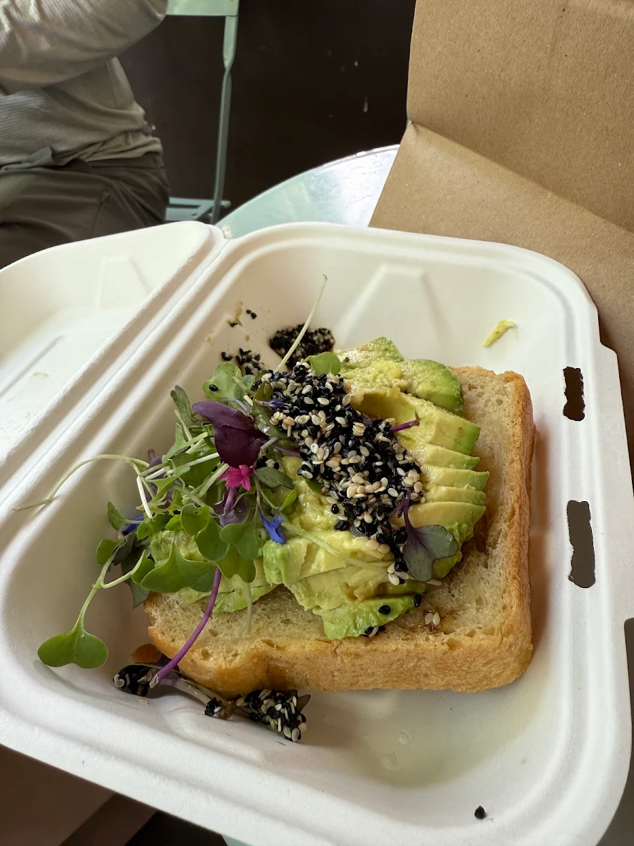 Avocado Toast with Greens