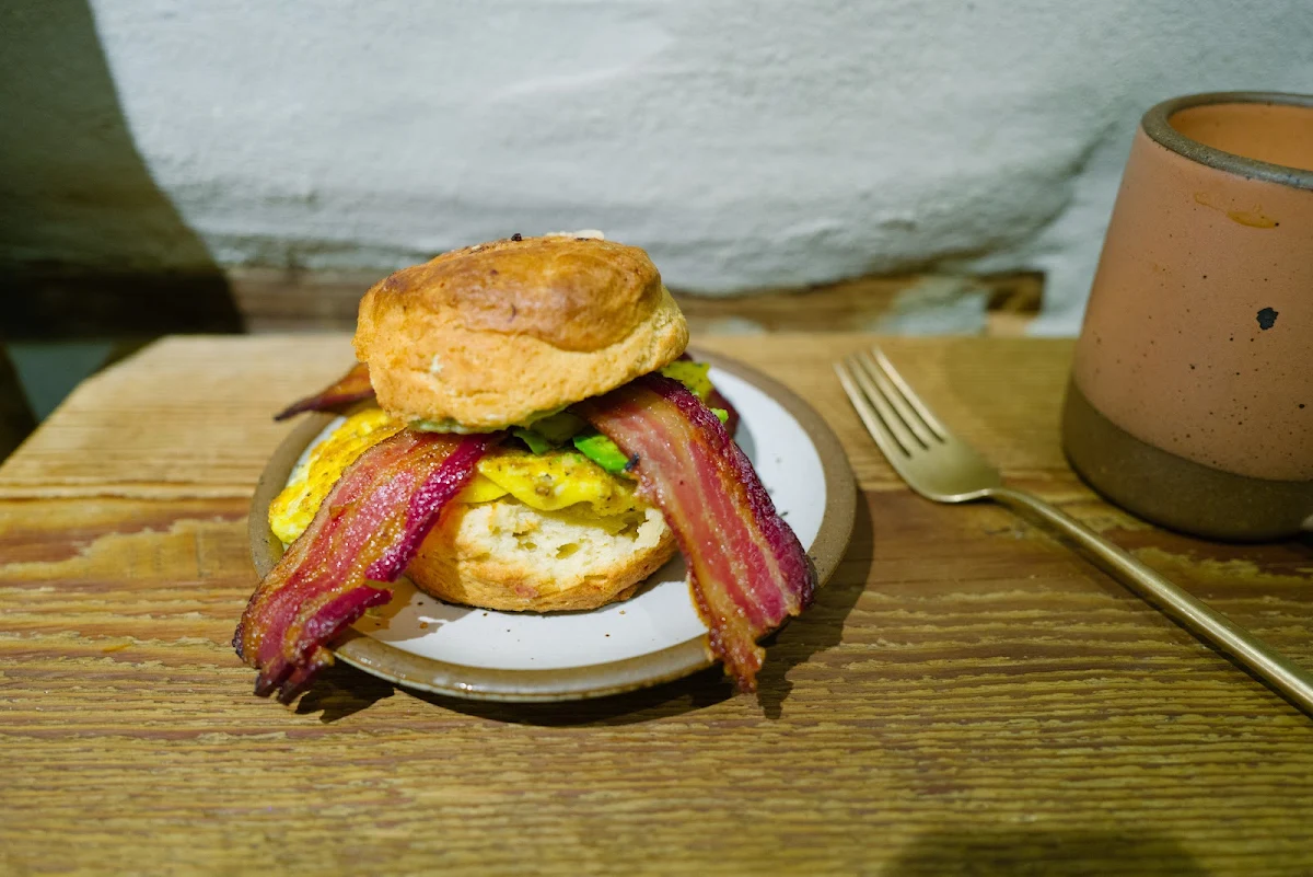 Bacon Egg and Cheese Biscuit