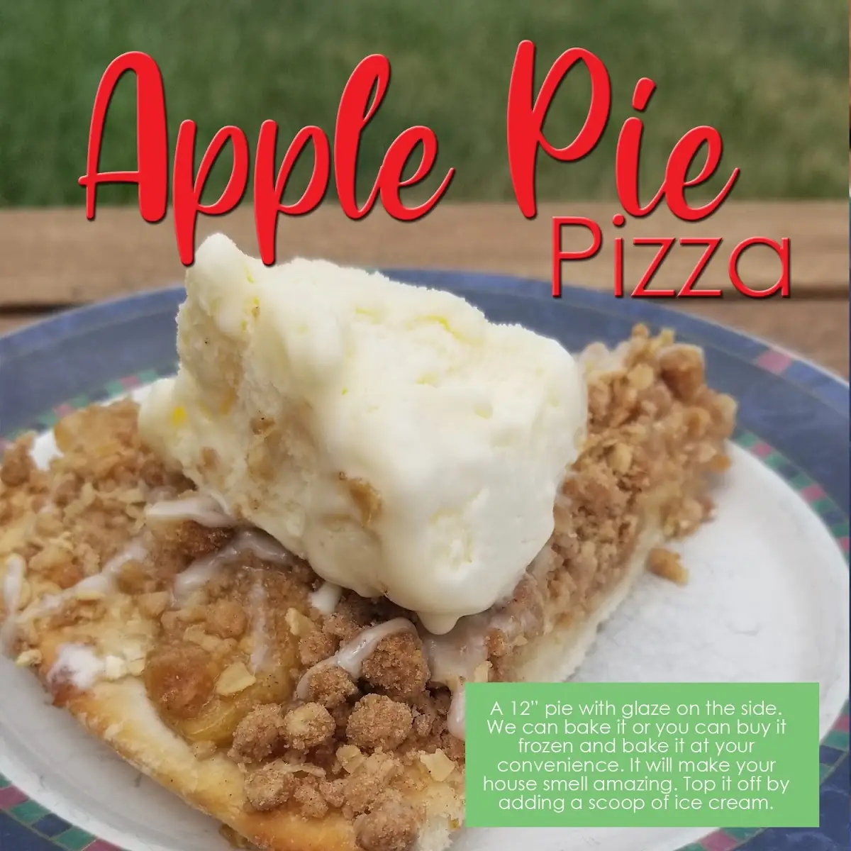Apple Pie Pizza