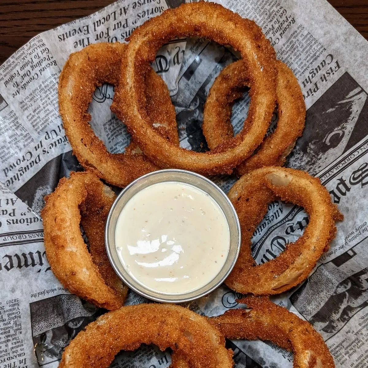 Beer Battered Onion Rings