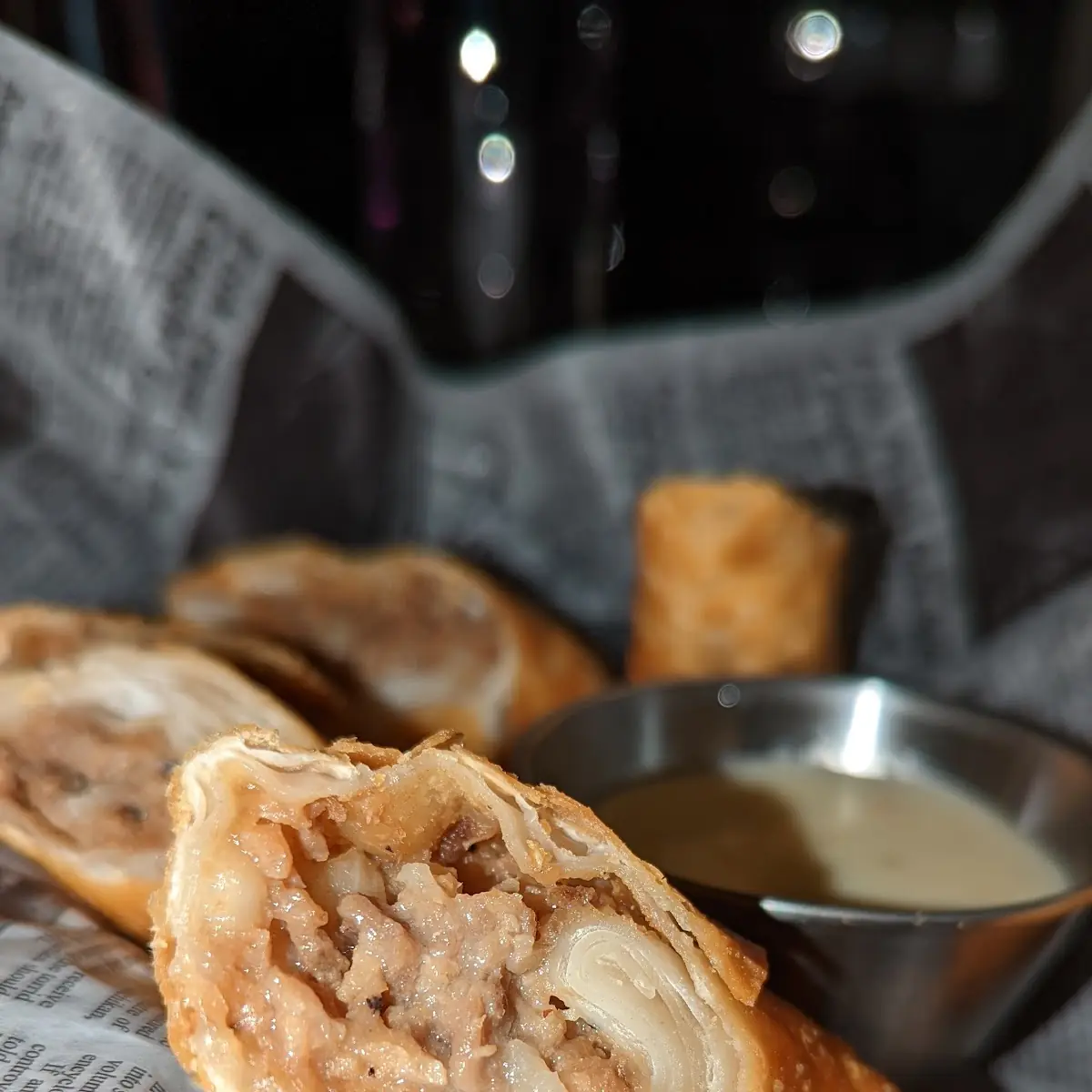 Cheesesteak Egg Rolls