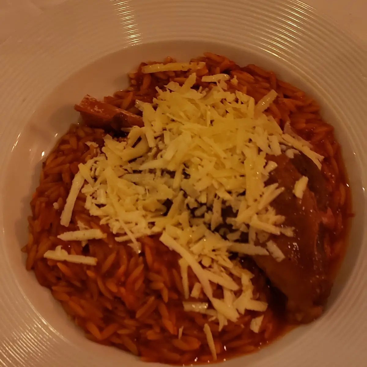 Lamb Shank with Risotto