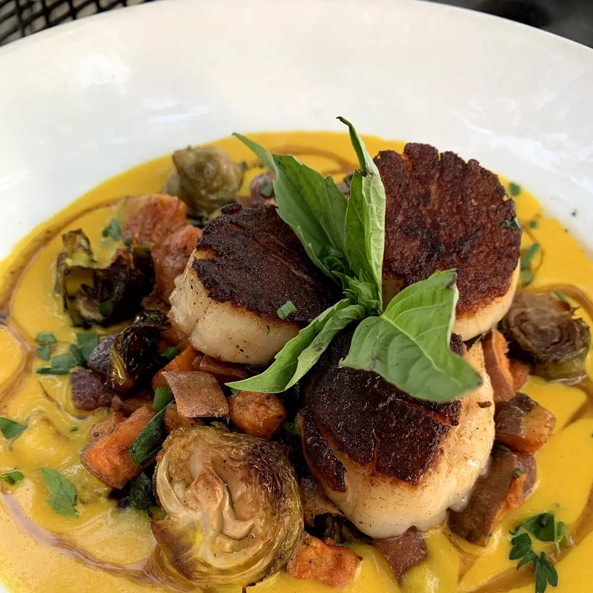Caramelized Sea Scallops