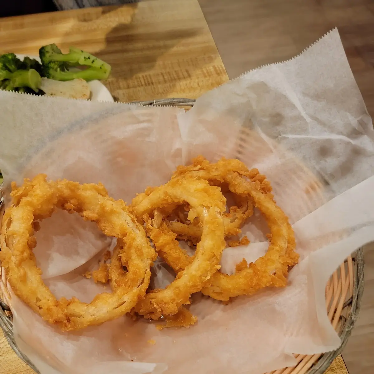 House Made and Battered Onion Rings