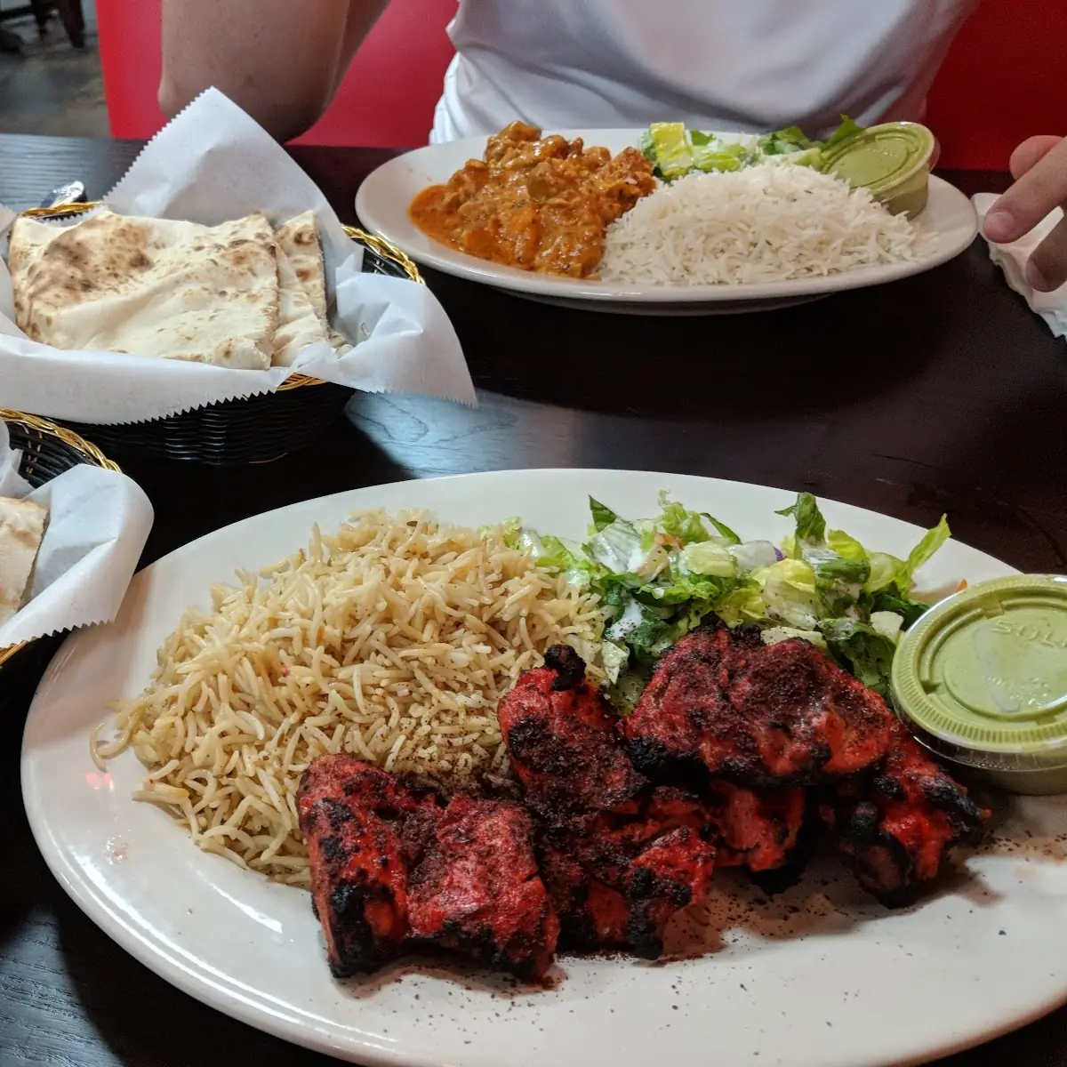 Chicken Tikka Kabob Entree