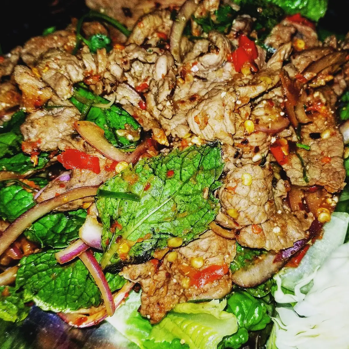 Beef Larb Salad