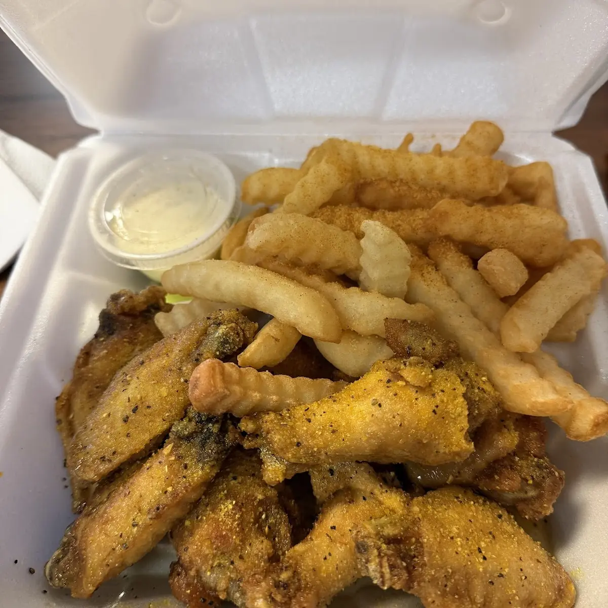 Buffalo Wings with Ranch Dressing