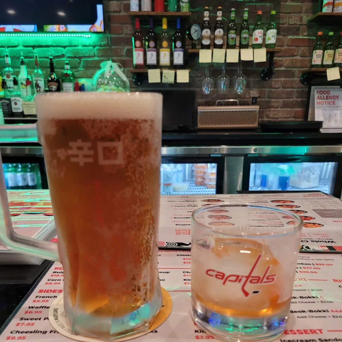 Yuengling and Old Fashioned