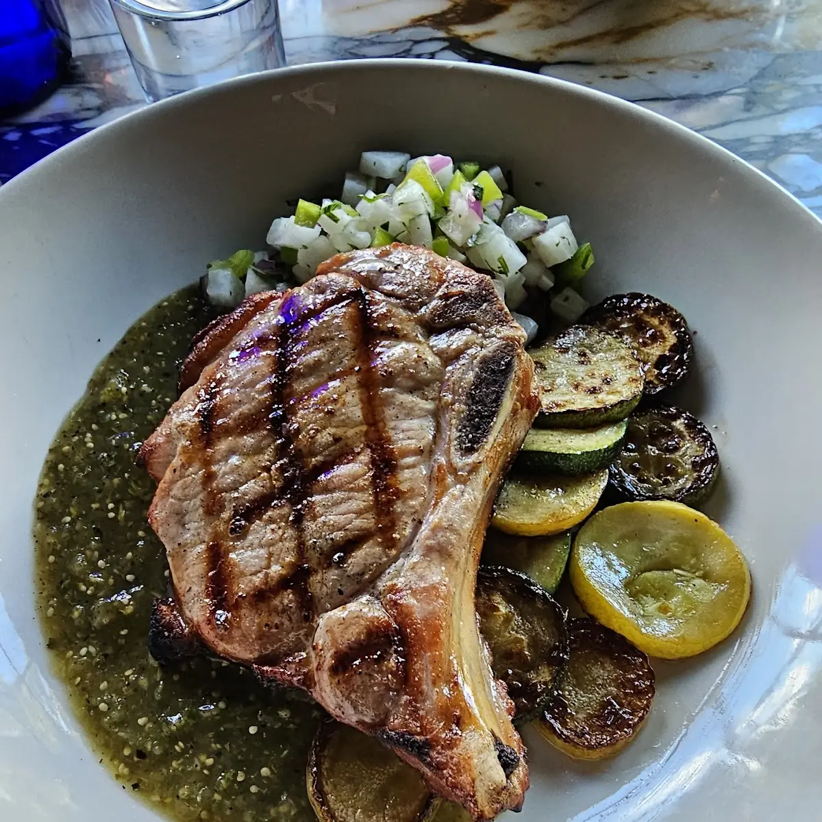 Wood Smoked Pork Chop