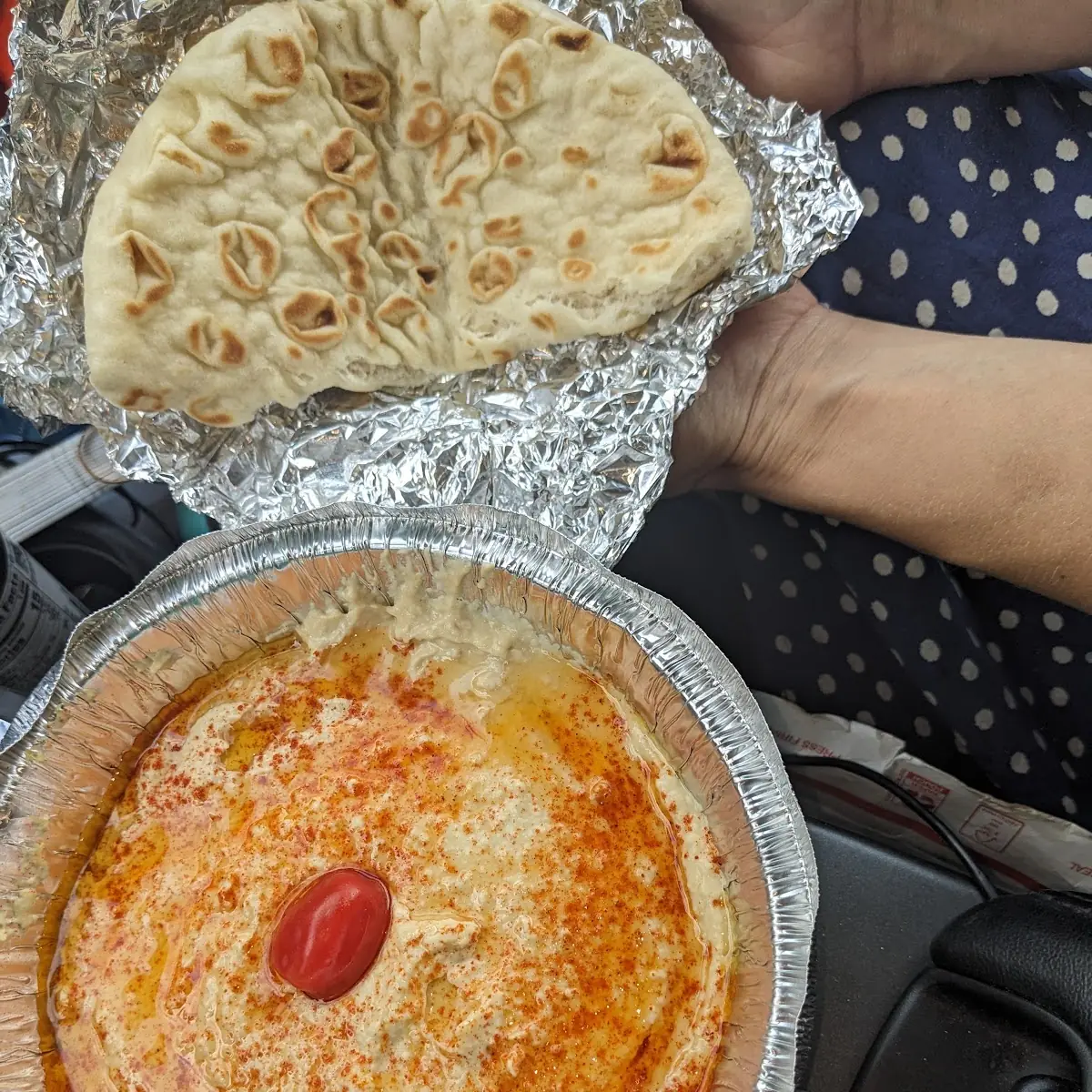 Hummus and Pita Bread
