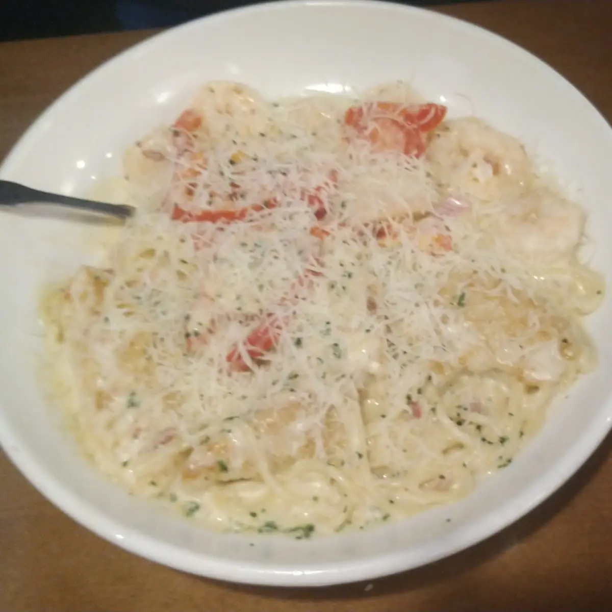 Shrimp Alfredo