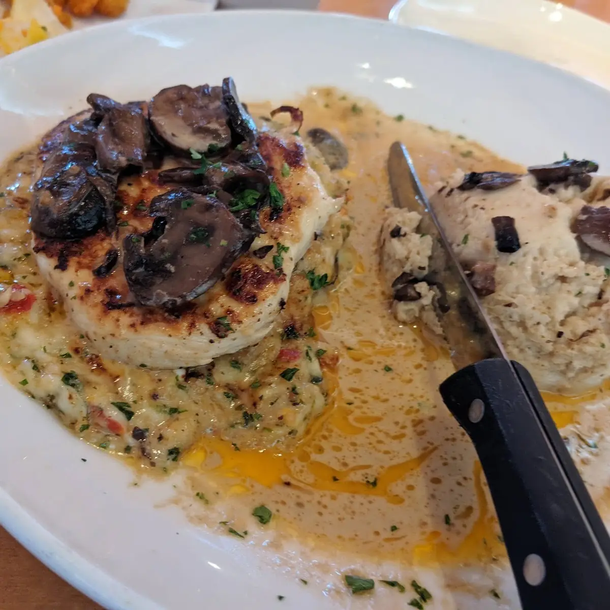 Stuffed Chicken Marsala