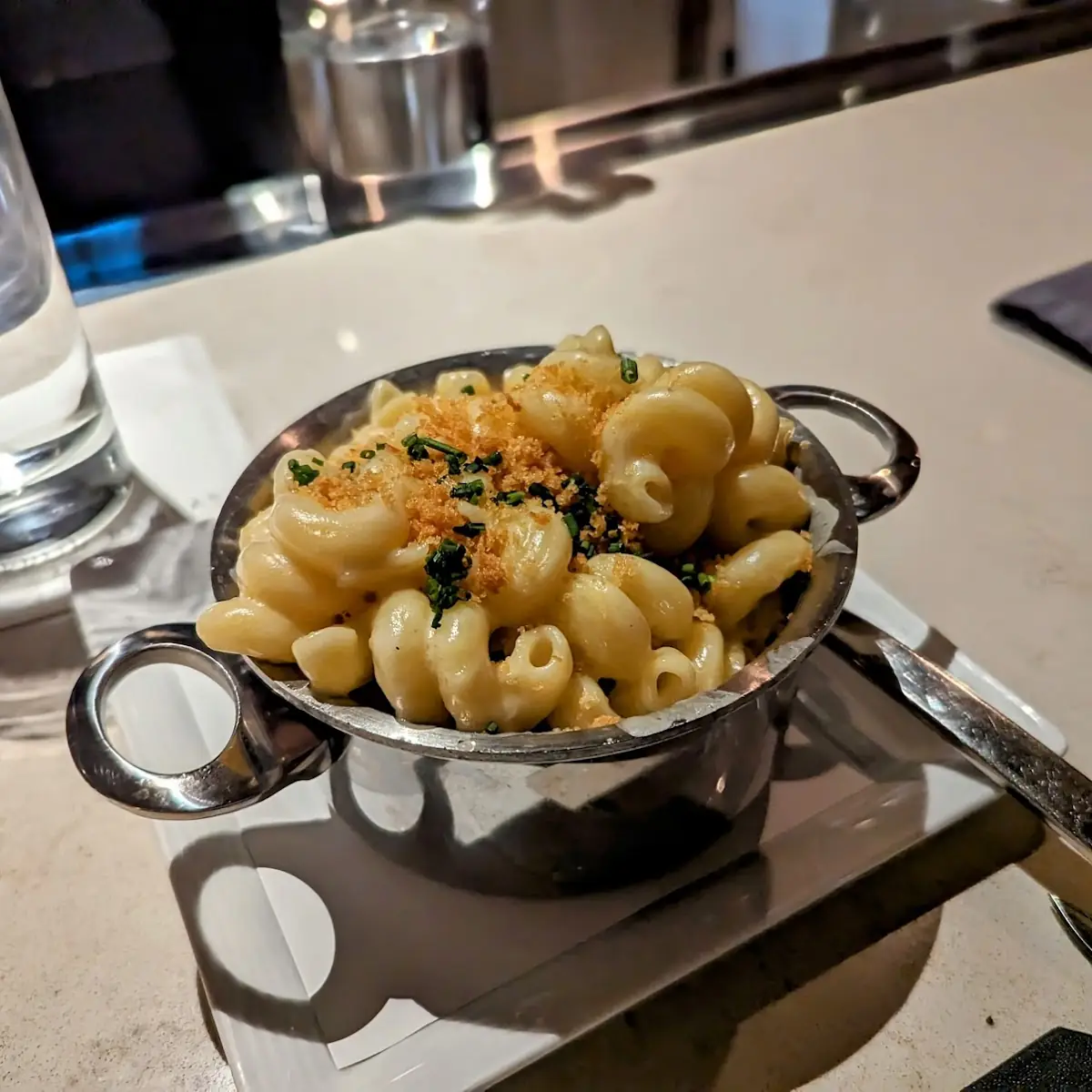 Macaroni and Cheese Sauteed Mushrooms