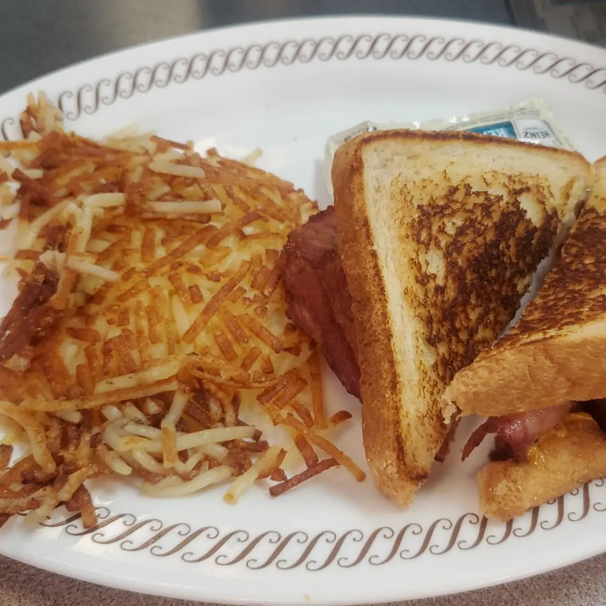 Bacon Egg and Cheese Melt Without the Egg