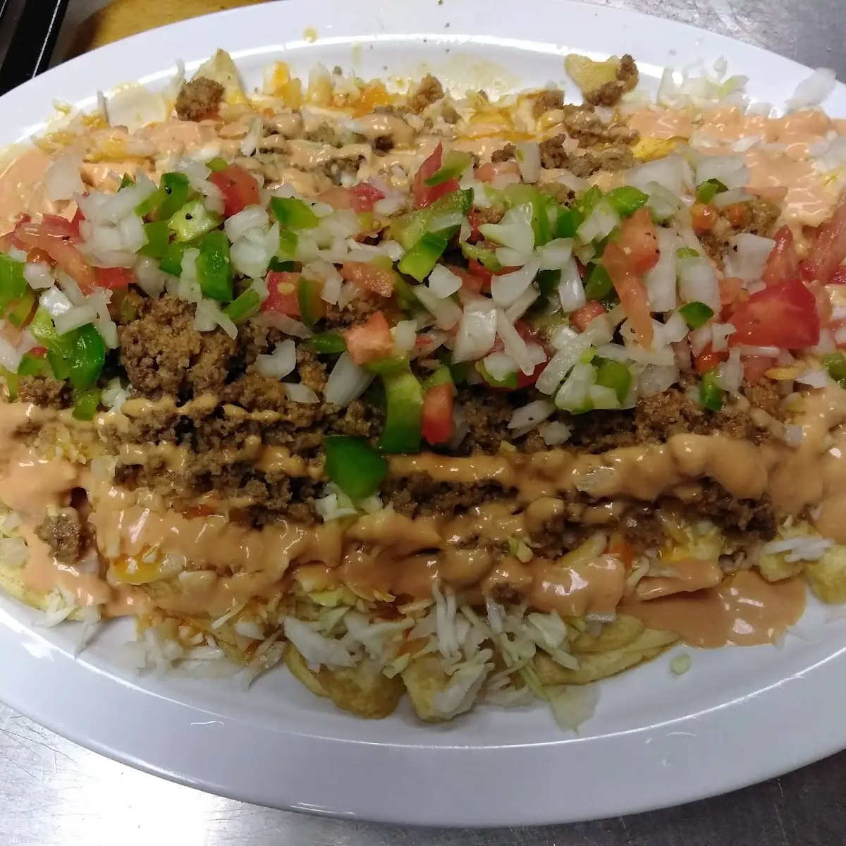 Carne Molida Con Tajadas