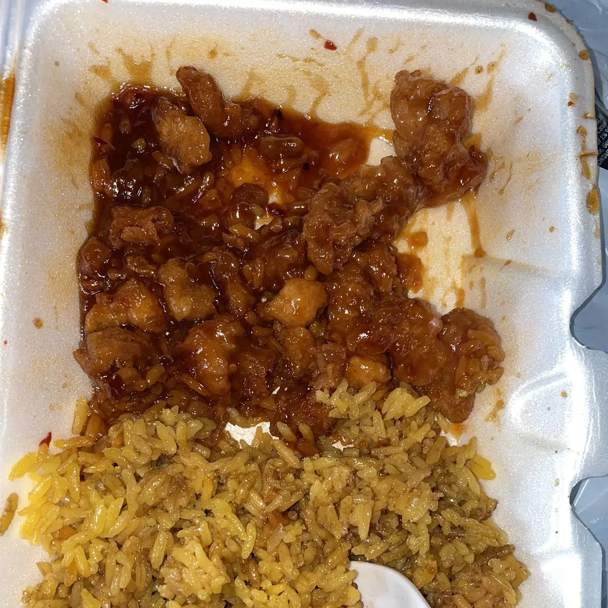 Orange Chicken Combo