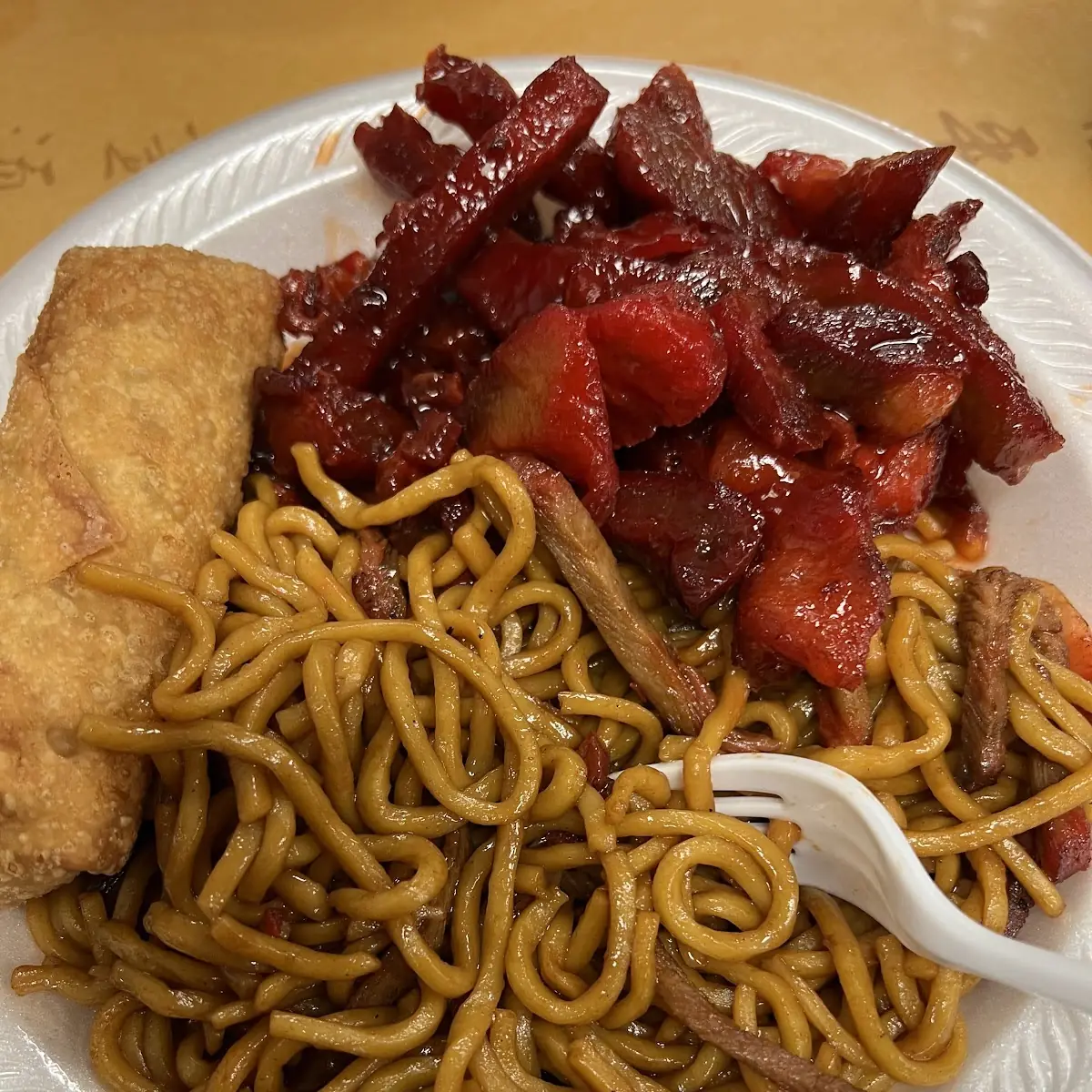 Roast Pork Lo Mein