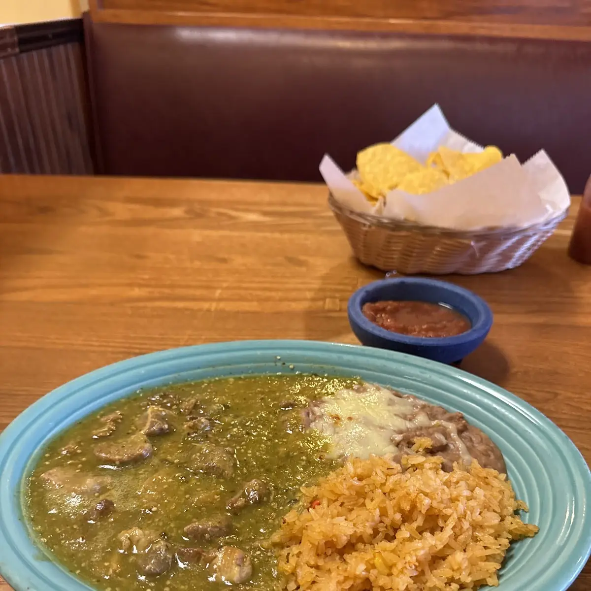 Chile Verde Plate