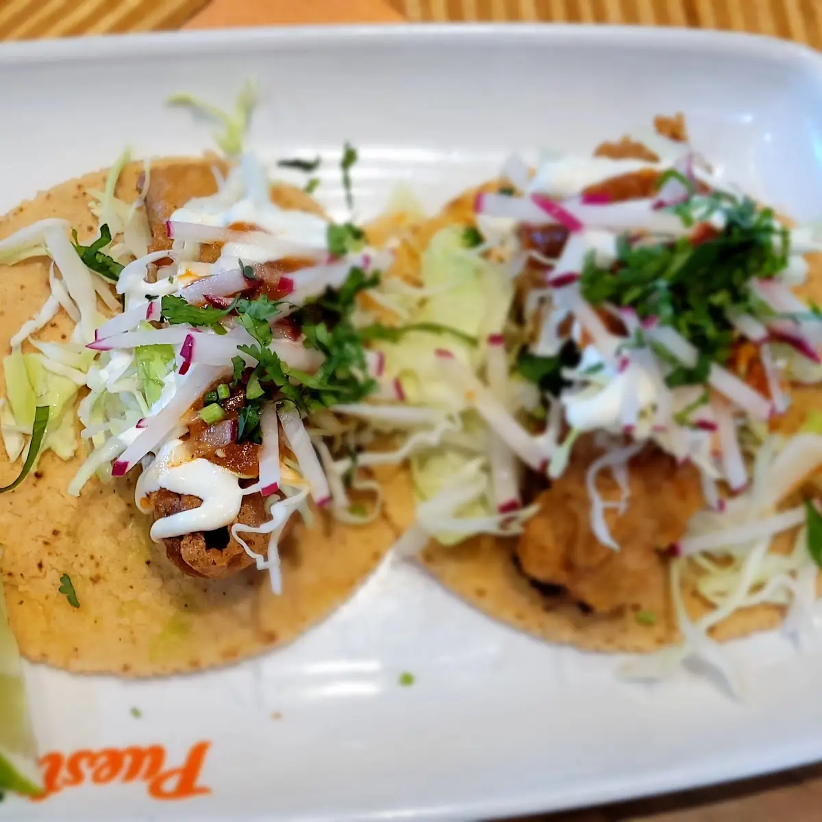 Lobster and Fish Tacos