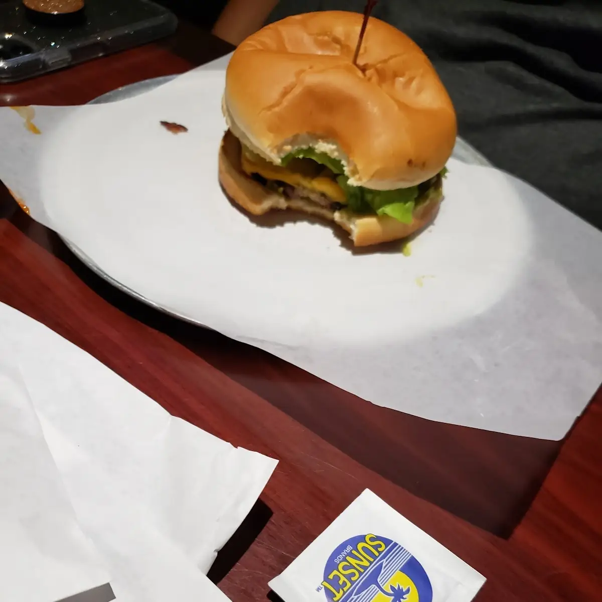 Buffalo Bleu Bacon Burger