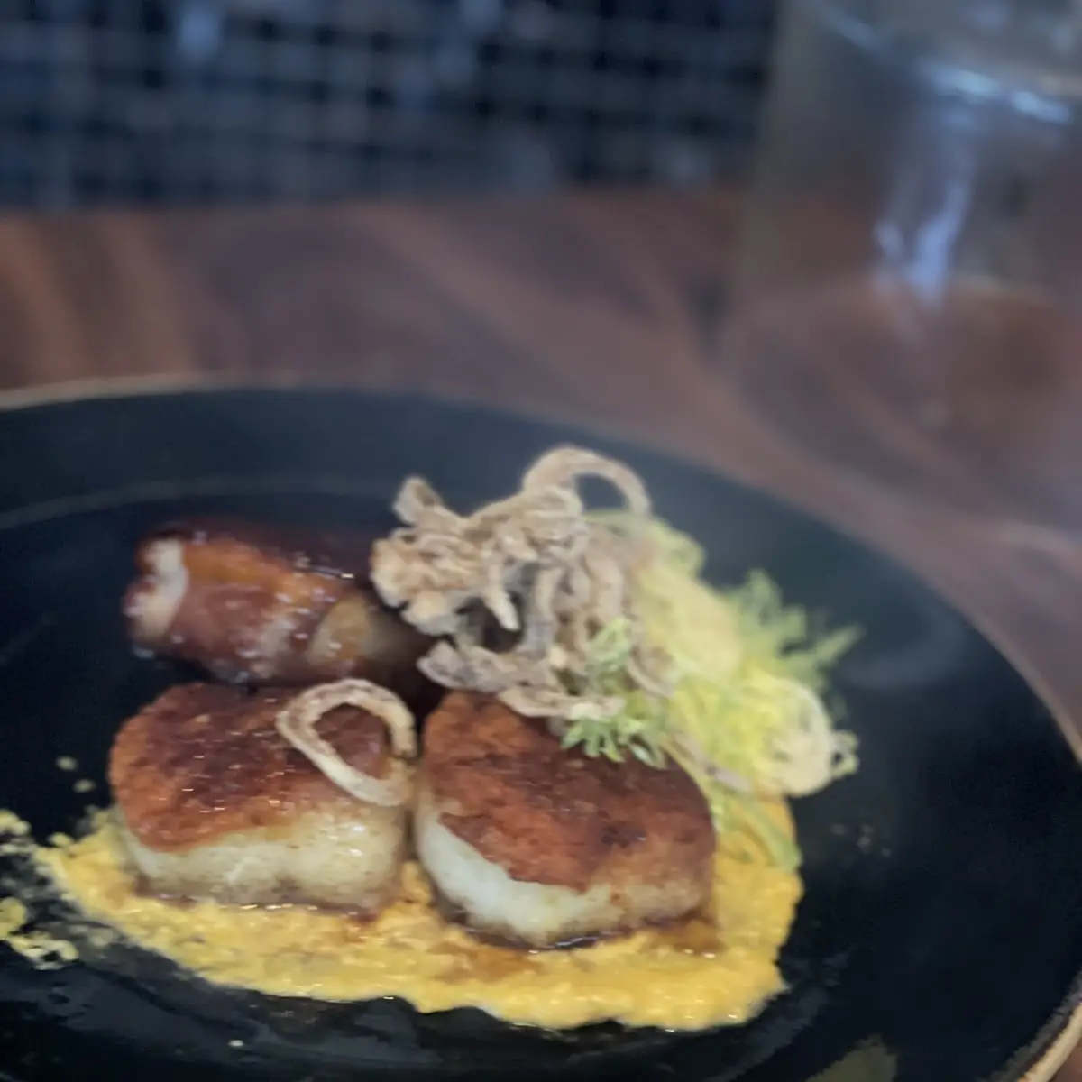 Glazed Pork Belly & Seared Scallops