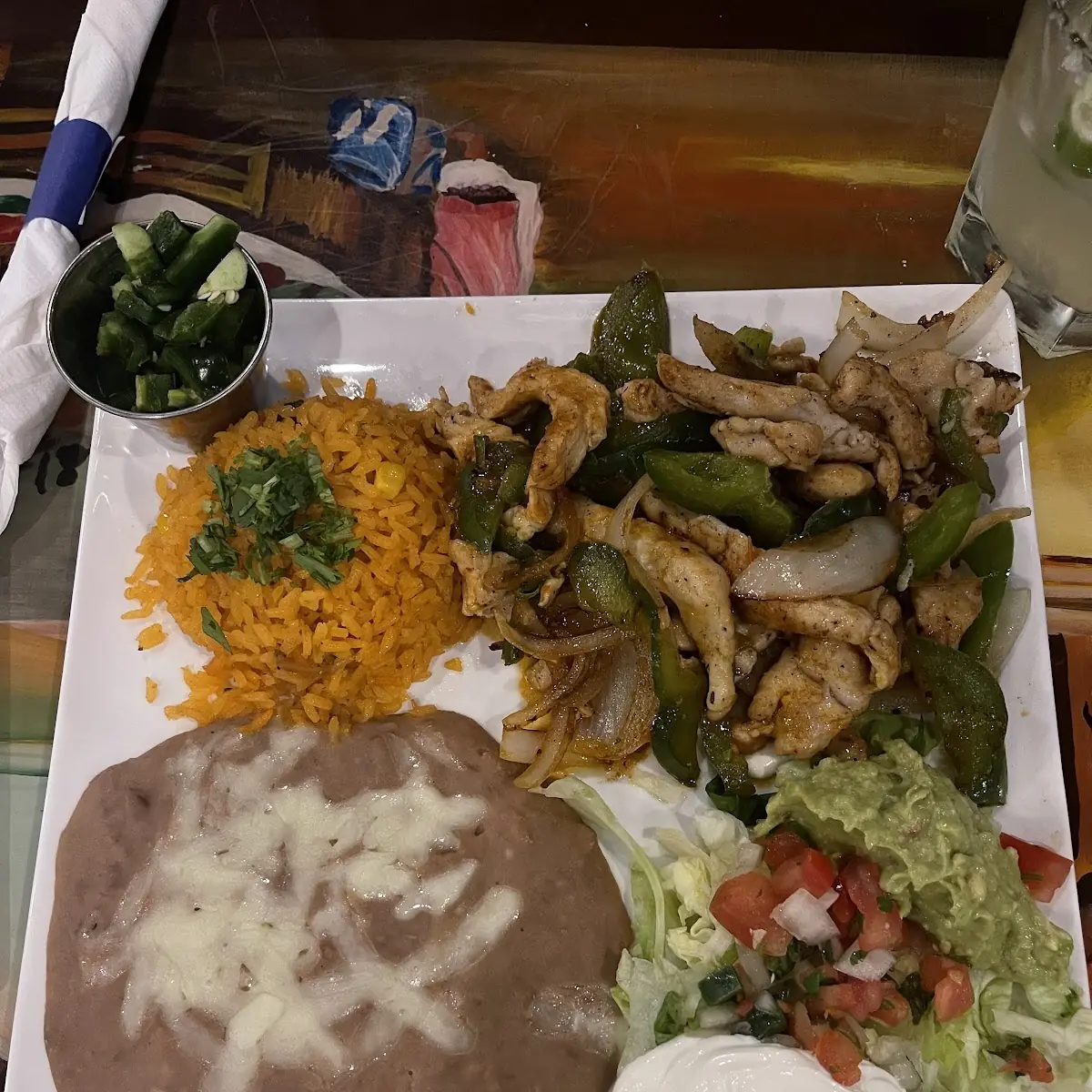 Chicken and Steak Fajitas