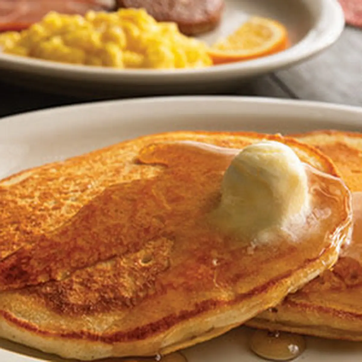 Pancakes and Eggs
