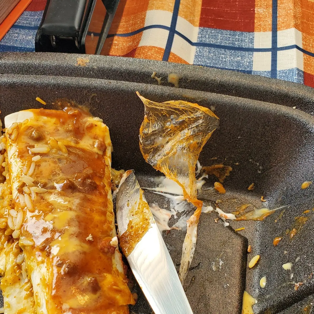 Saran Wrap in My Enchilada