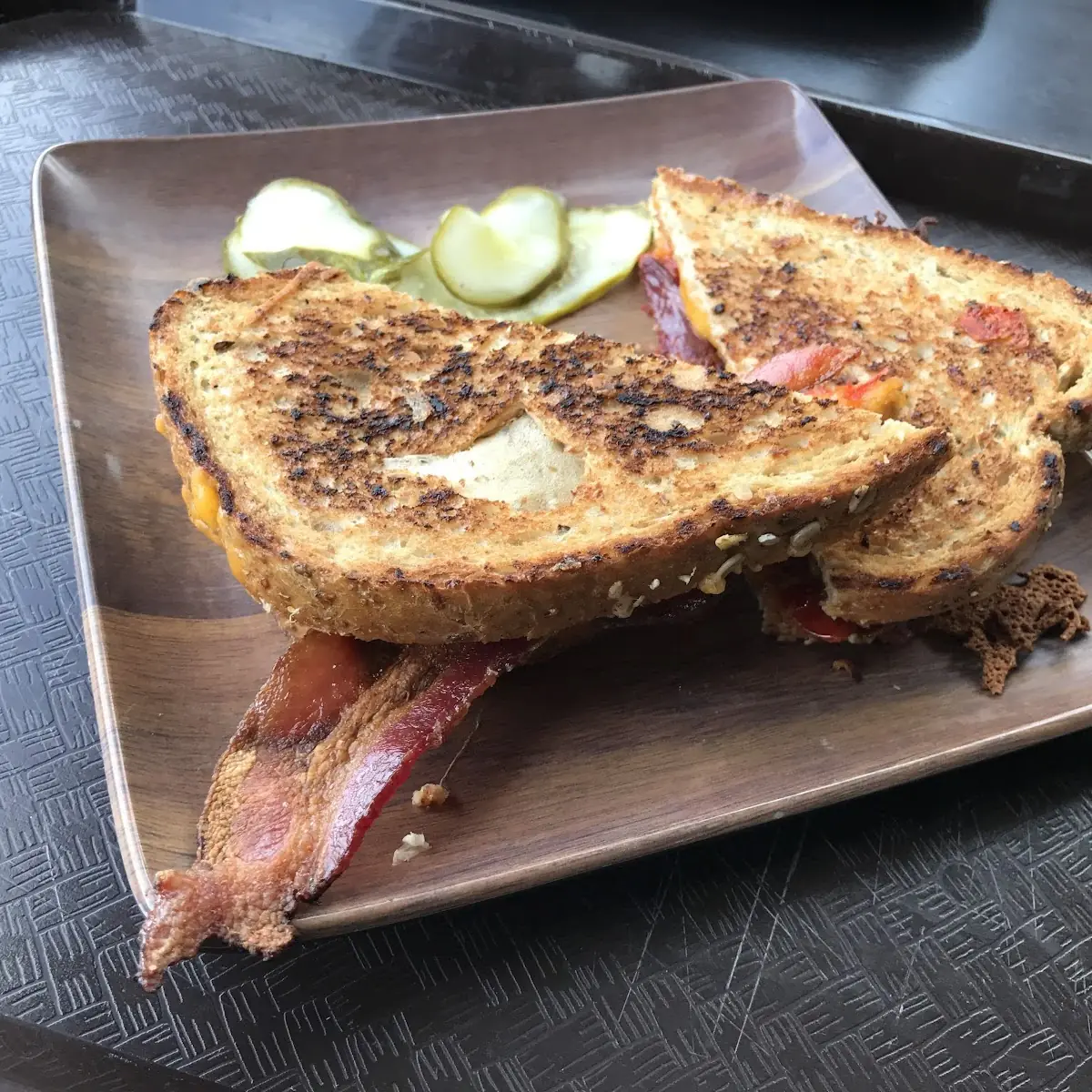 Grilled Cheese with Bacon