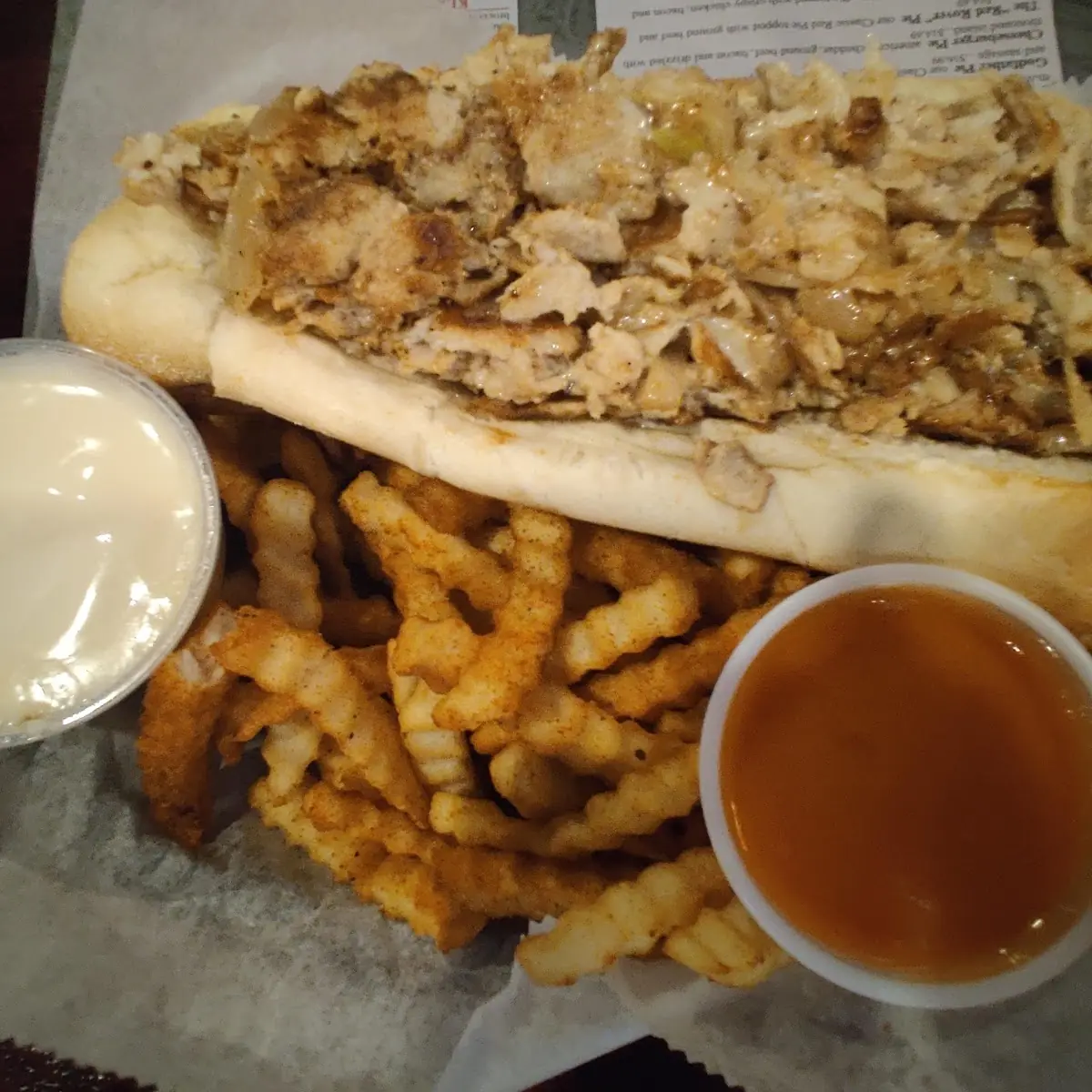 Chicken Cheesesteak