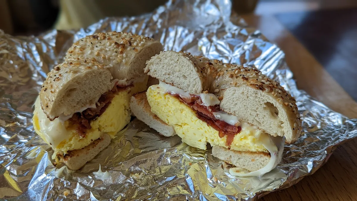 Breakfast Bagel Sandwich