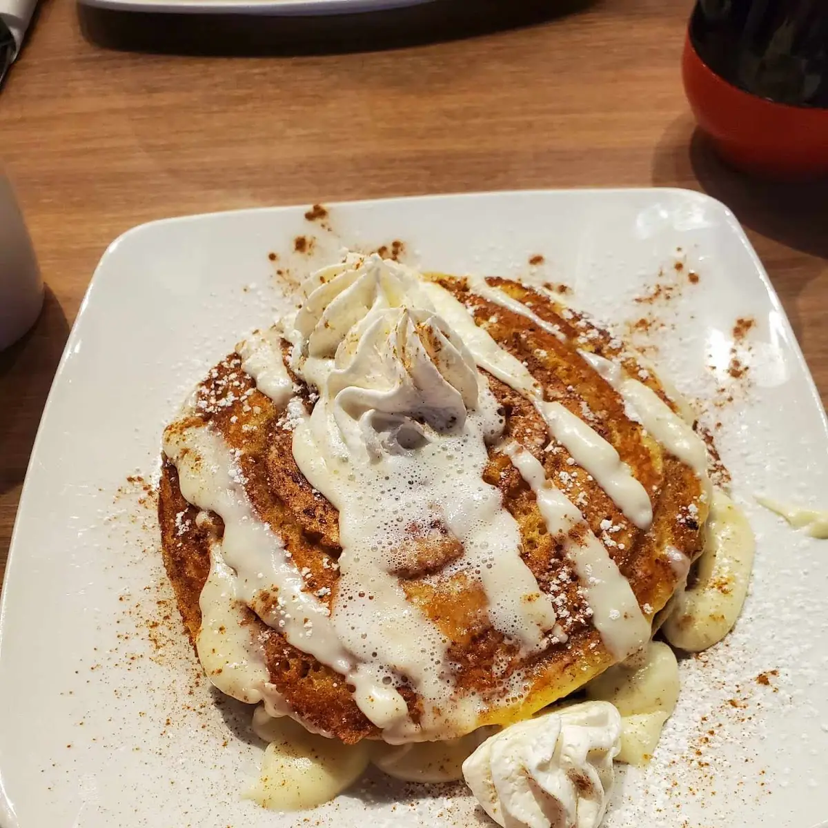 Single Cinnabun Pancake