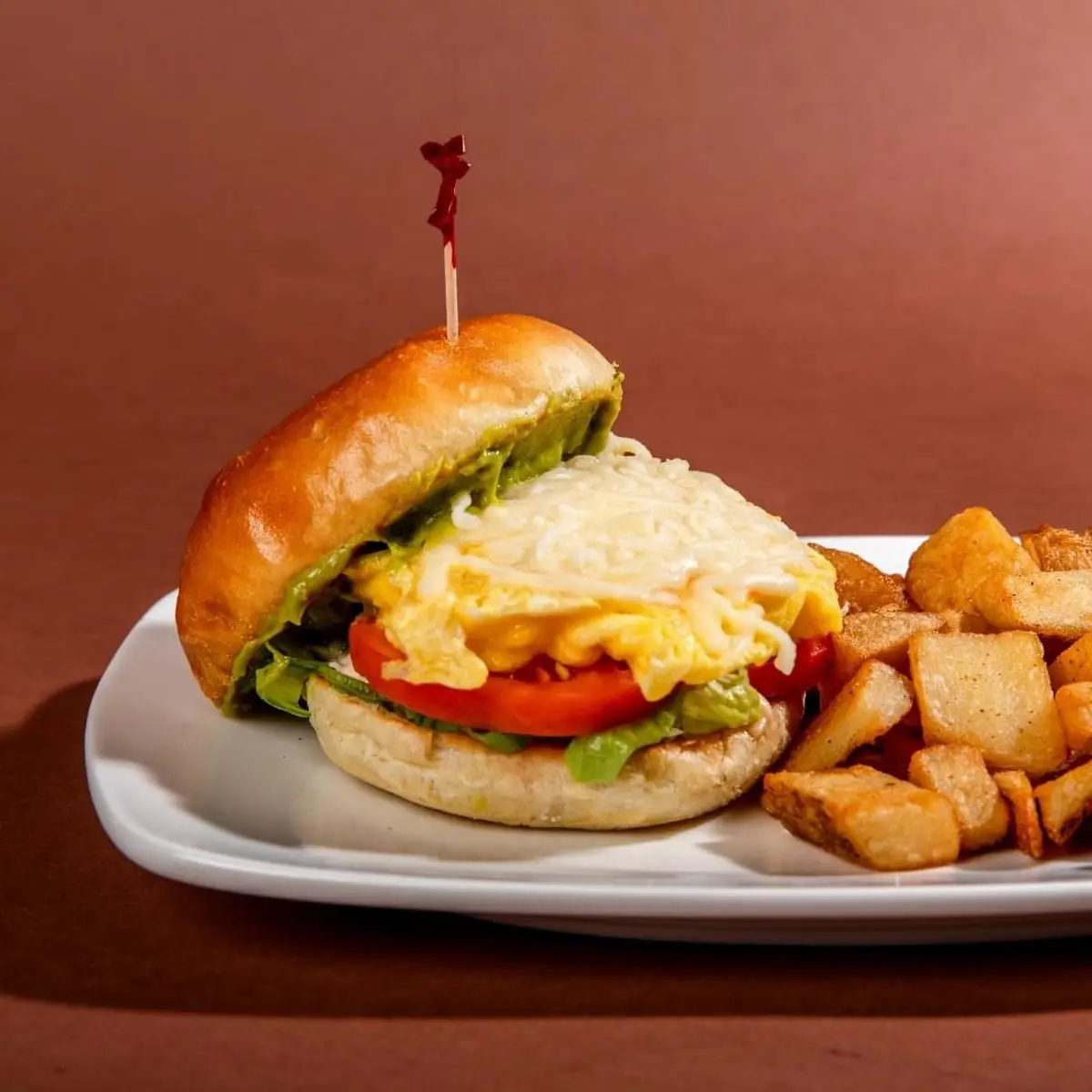 Stacked Omelettes & Brunch Sandwiches