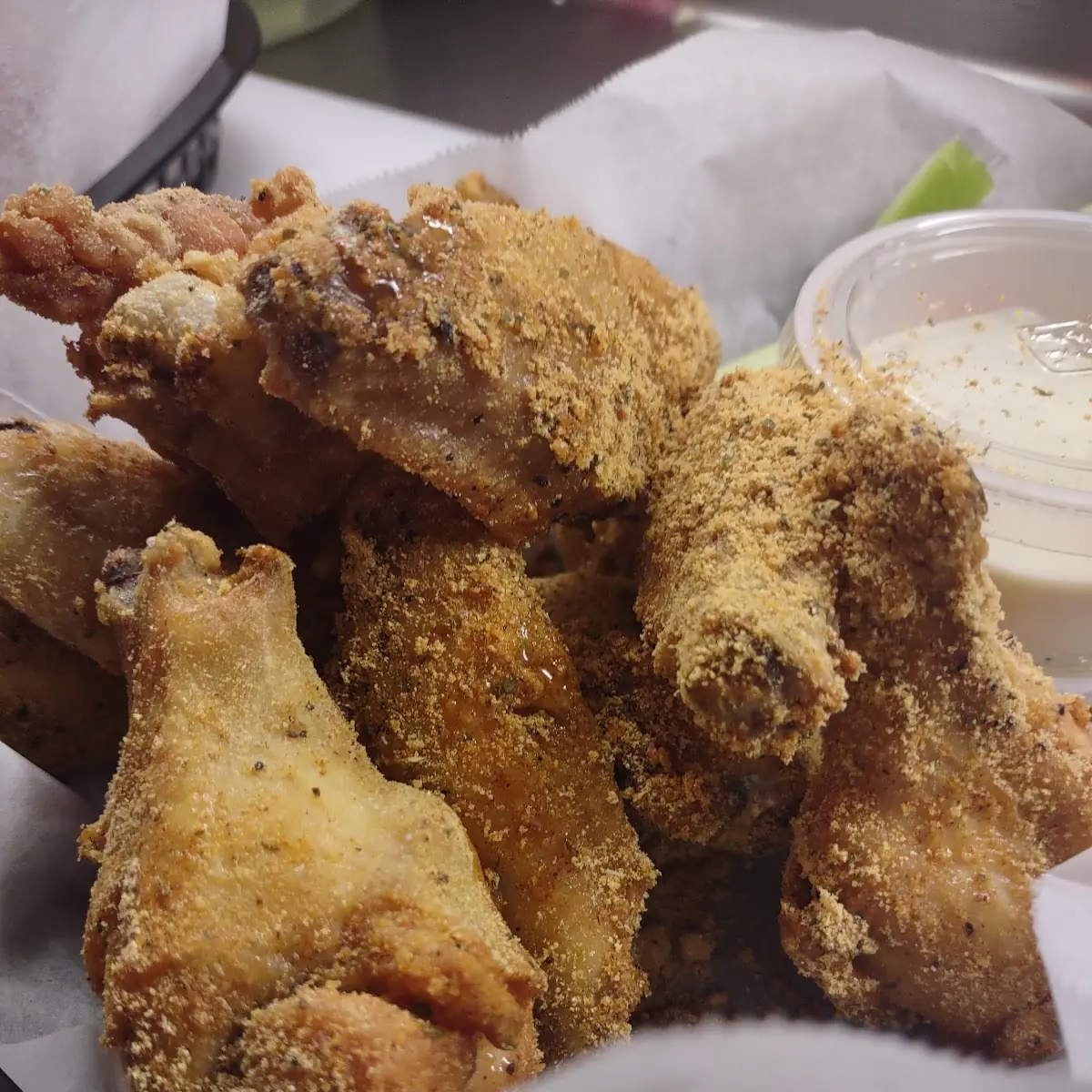 Zesty Ranch Dry Rub Wings