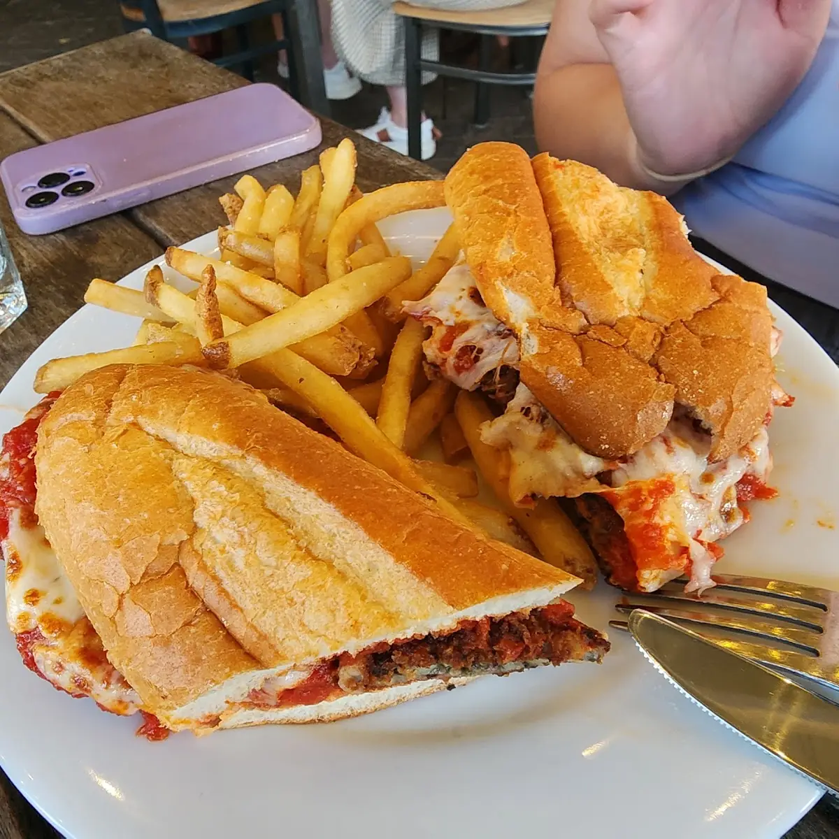 Chicken Parmesan Sandwich