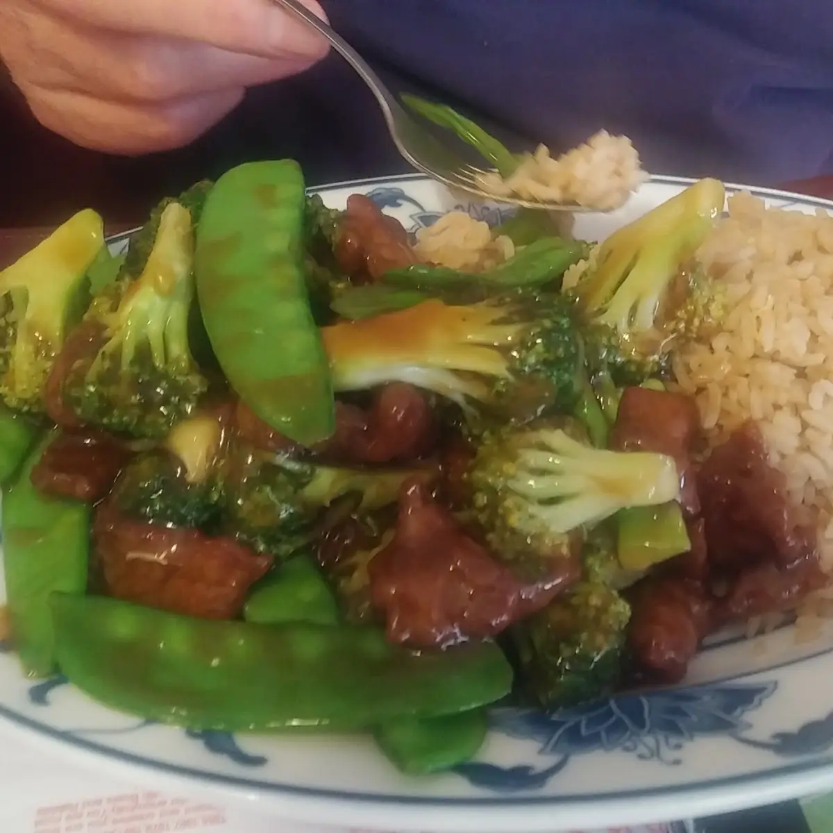 Roast Pork Chinese Mixed Vegetables