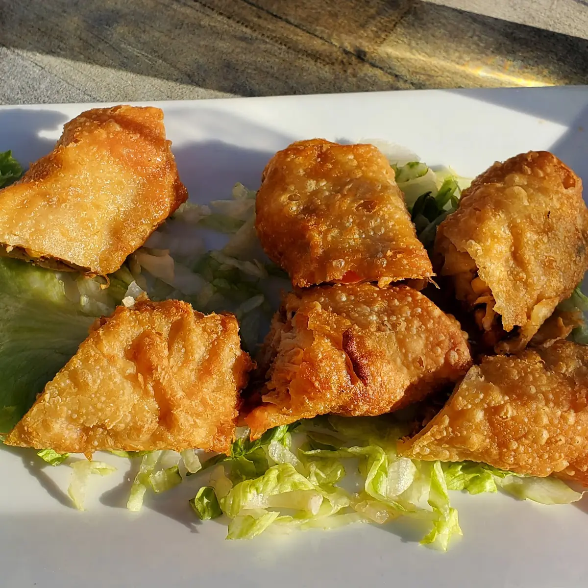 Barbacoa Egg Rolls
