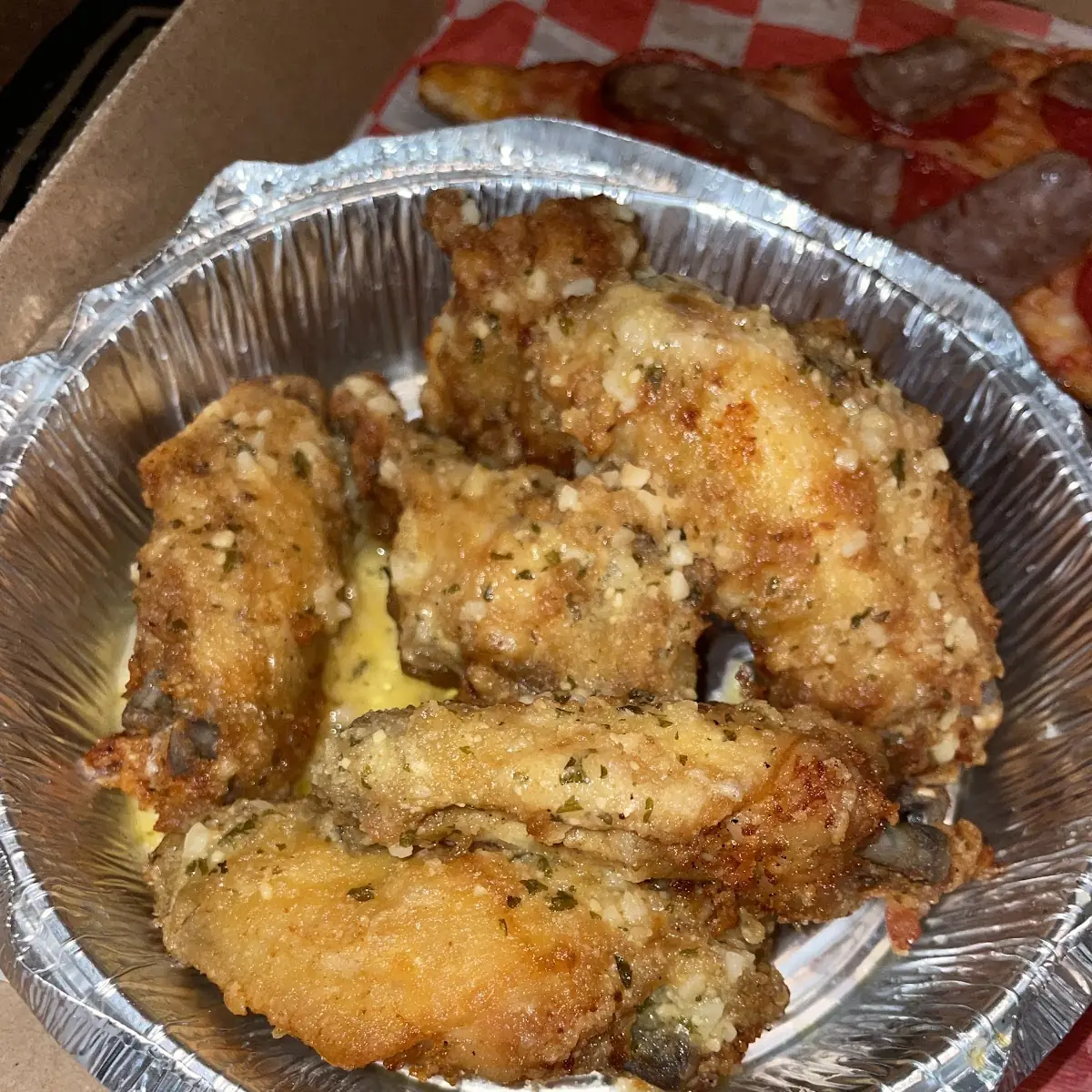 Garlic Parmesan Wings