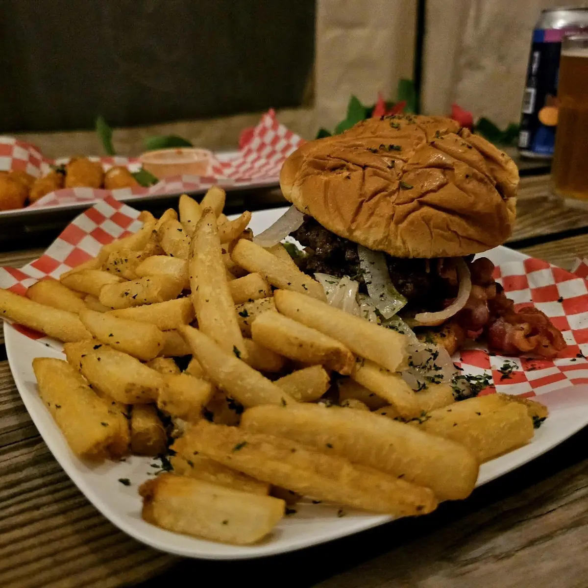 Double Bacon Burger