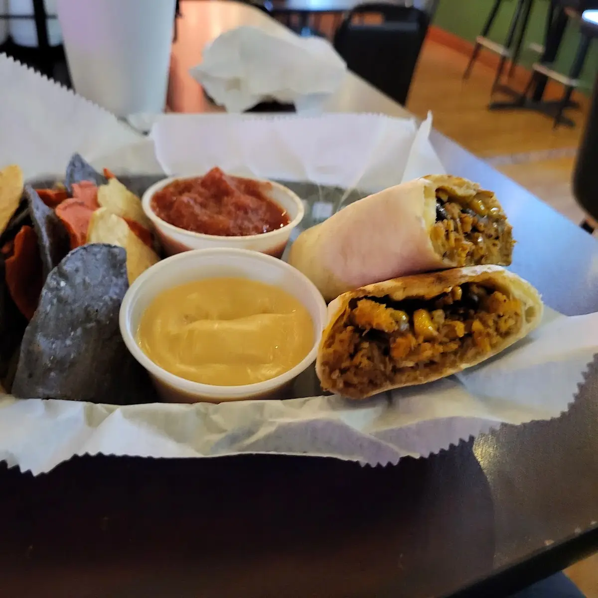 Nashville Hot Pulled Pork Wrap