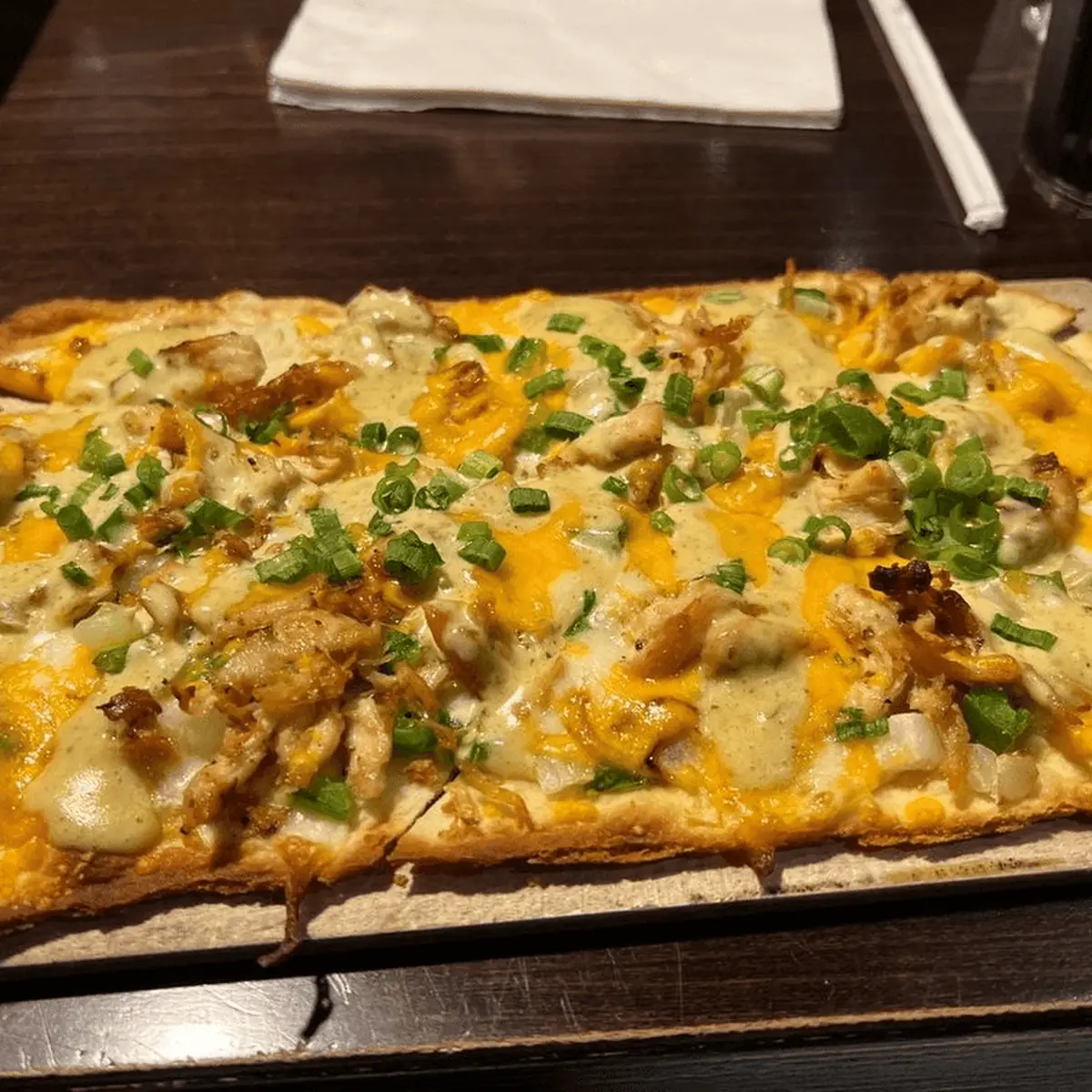 Jalapeño Chicken Flatbread