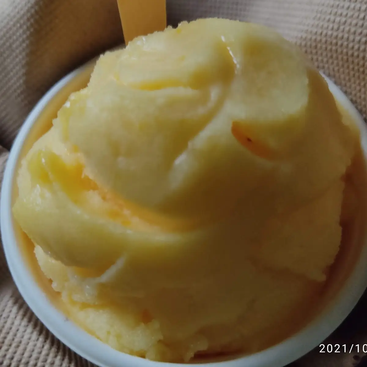 Mandarin Orange Sorbet