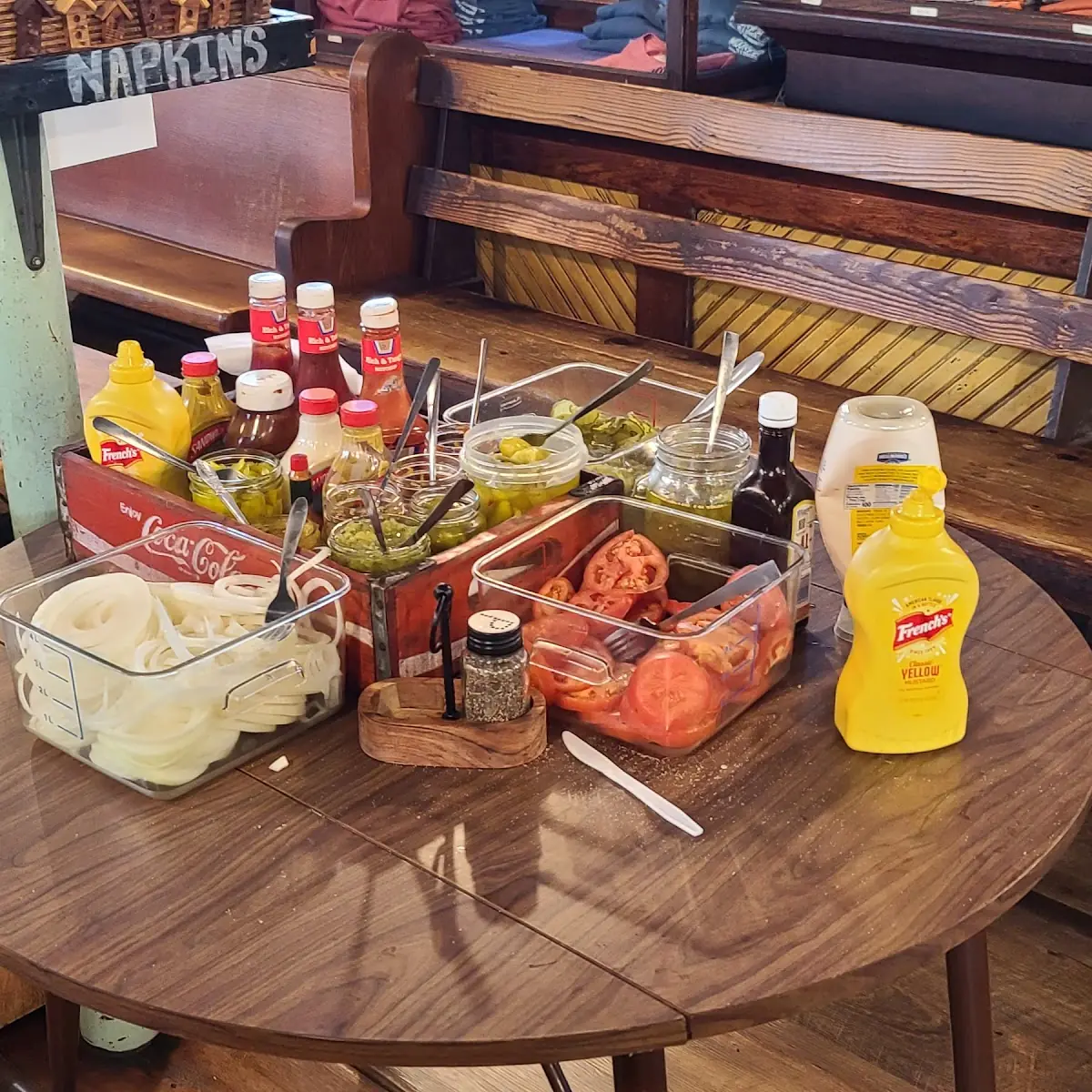 Burger Condiments