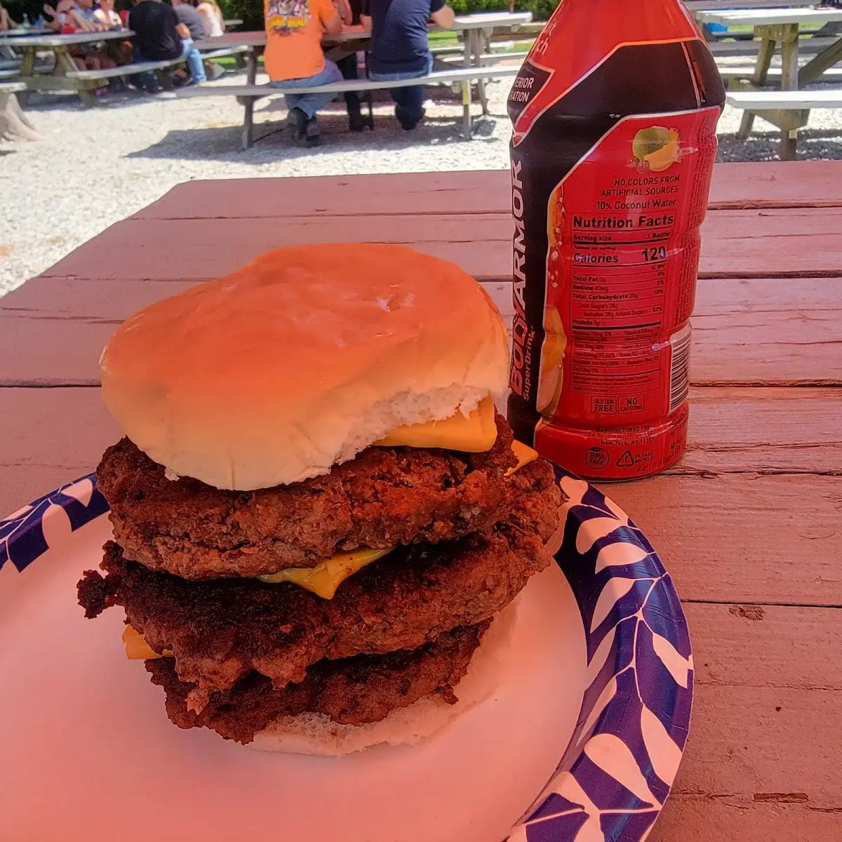 Triple Cheeseburger