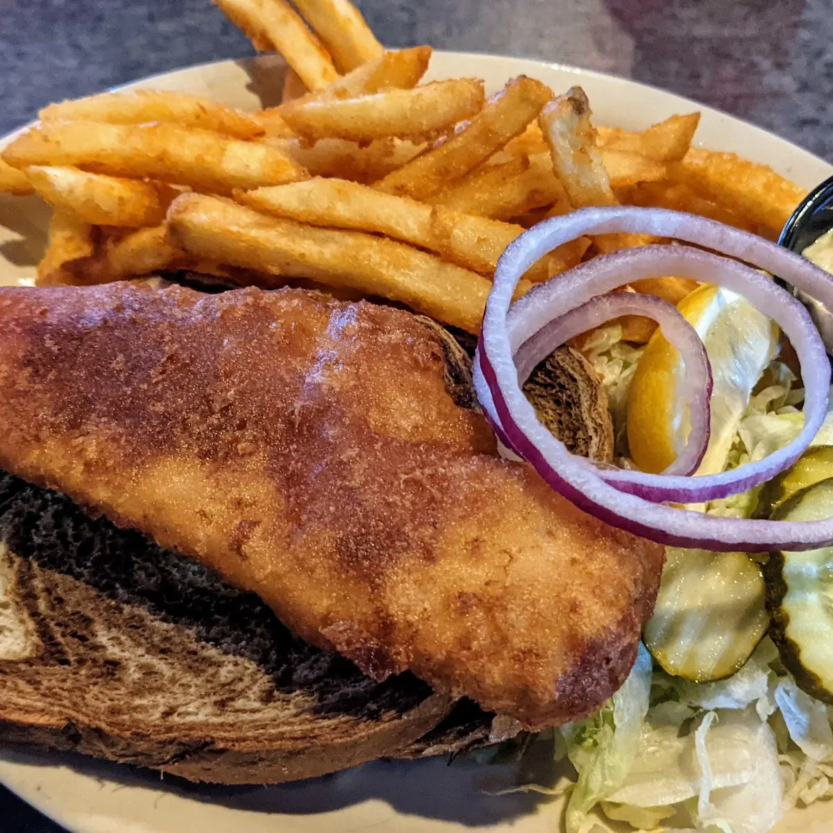 Beer Battered Fish N Chips