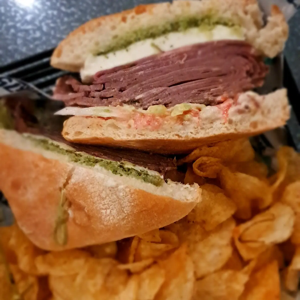 Roast Beef Caprese