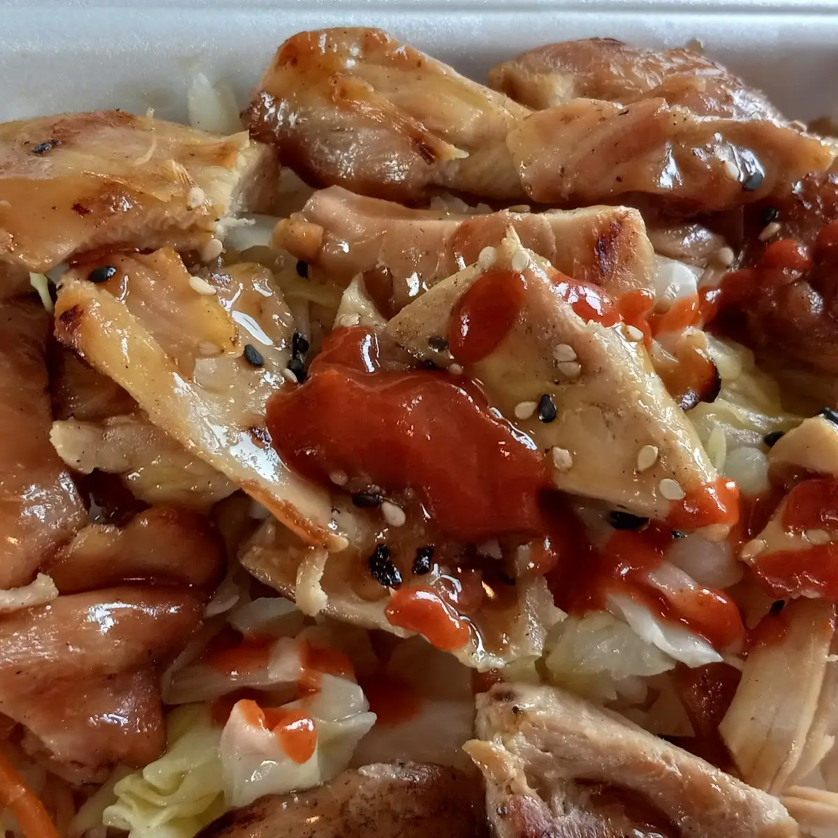 Hot Spicy Chicken Teriyaki