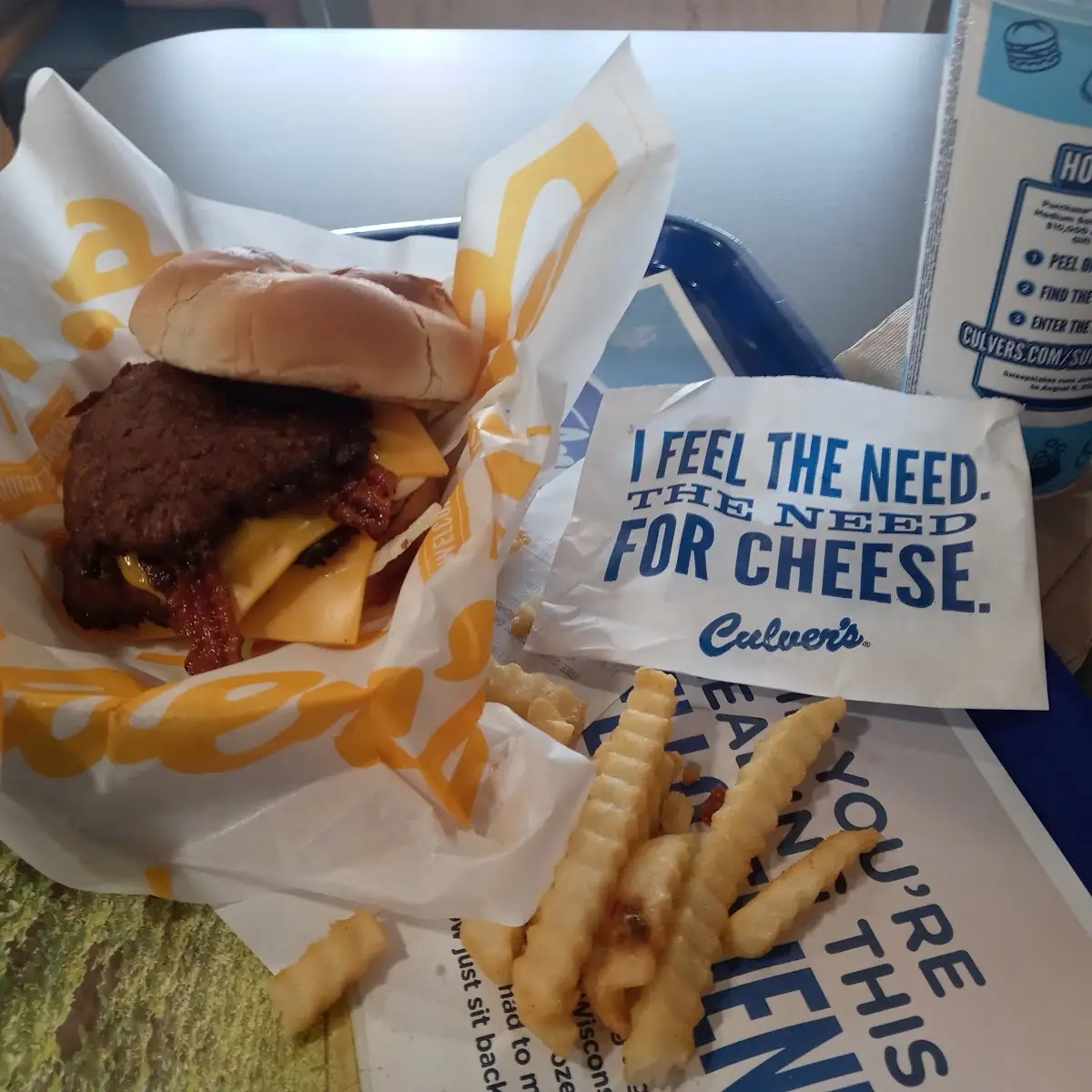 Bacon Double Cheeseburger Combo